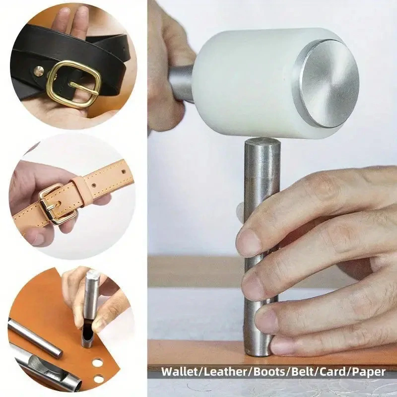 Sada 10 ks DĚROVAČŮ do KŮŽE apod