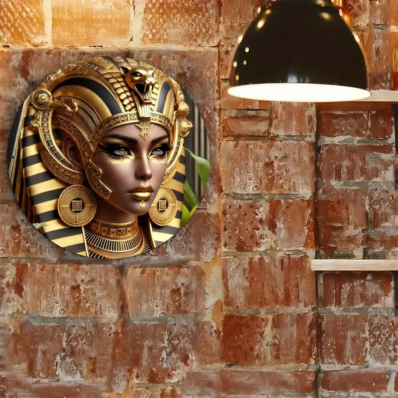 Nástěnná DEKORACE s Motivem Egyptské Královna