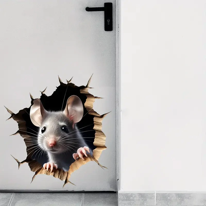 Rozkošná dekorace MYŠÍ DÍRA s MYŠÍ 