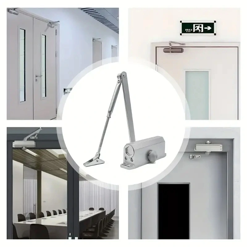 Tichý a nastavitelný automatický ZAVÍRAČ DVEŘÍ