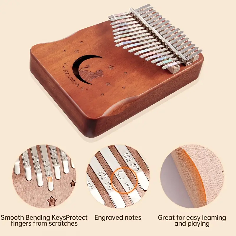 Magický africký hudební NÁSTROJ "KALIMBA"