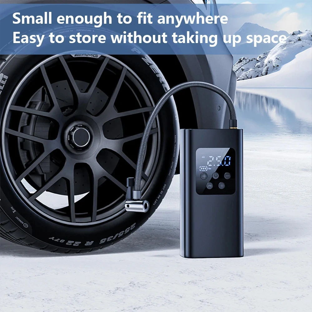 Přenosný KOMPRESOR pro nafukování pneumatik