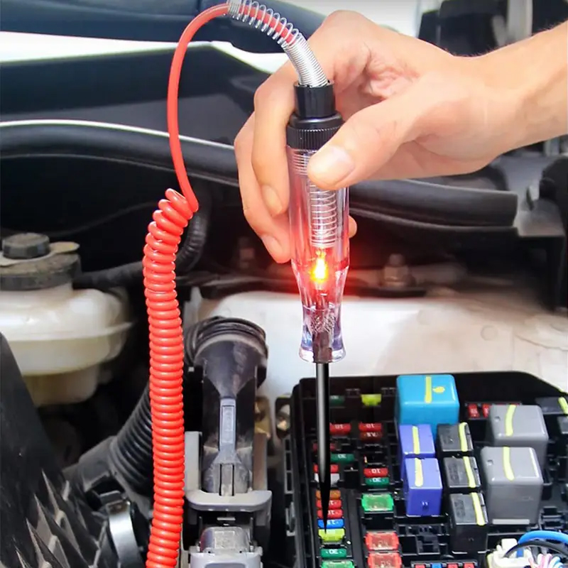 Elektrický TESTER do AUTA  Měření autopojistek.