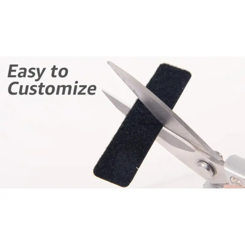 10kusů SUCHÉ ZIPY SAMOLEPICÍ ČERNÉ 2x6cm