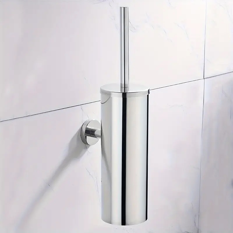 Sada nerezového toaletního KARTÁČE s DRŽÁKEM