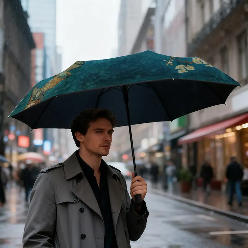 Originální DEŠTNÍK – SLUNEČNÍK Inspirace:Van Gogh