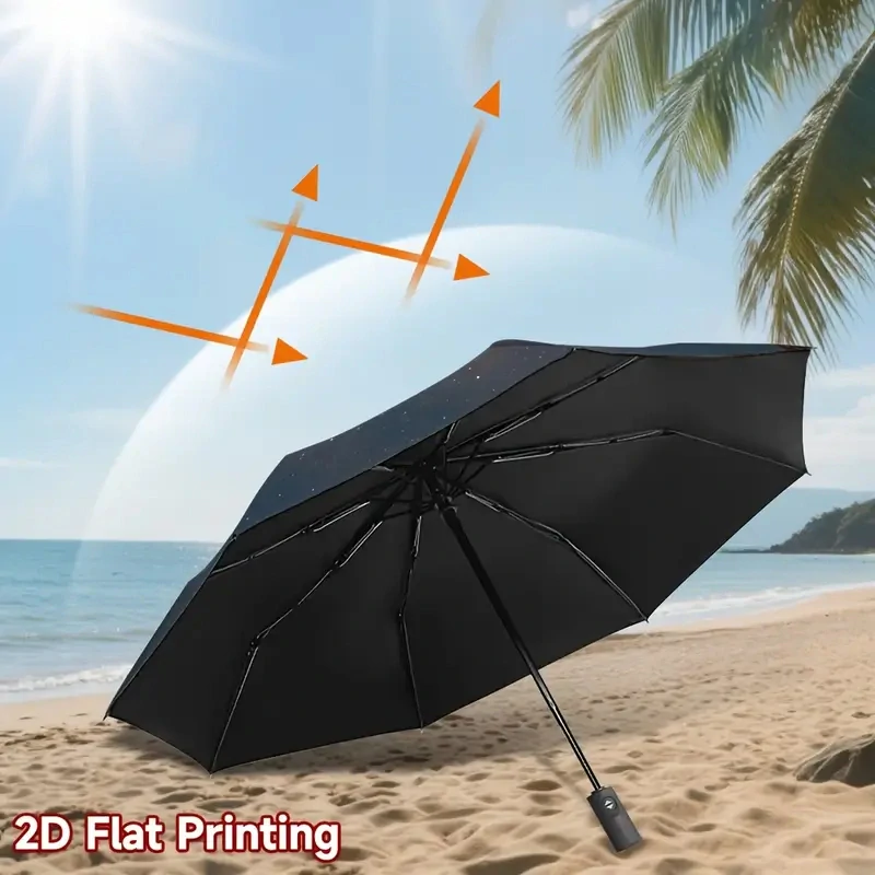 Stylový DEŠTNÍK & SLUNEČNÍK KVĚTY