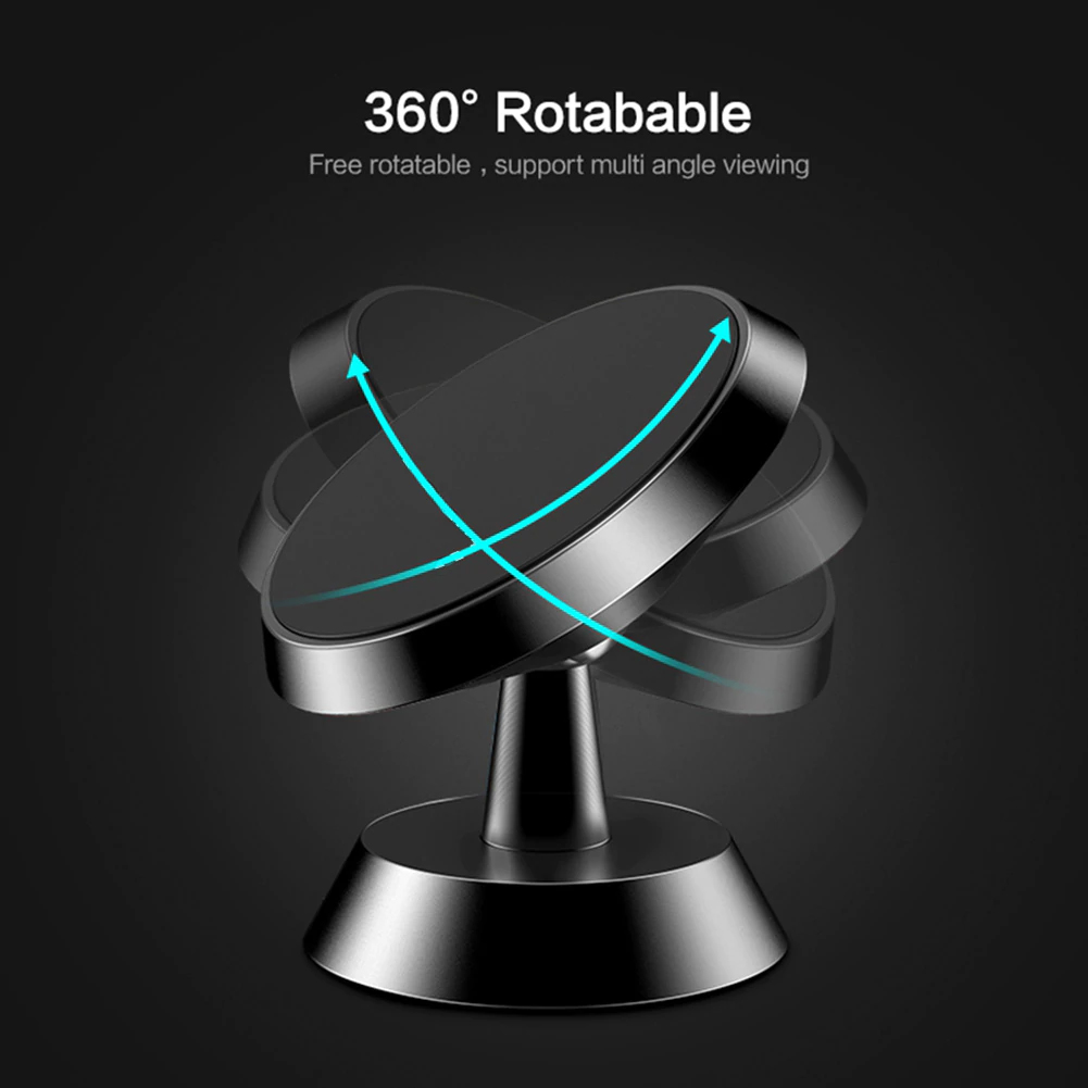 MAGNETICKÝ DRŽÁK do 1AUTA na MOBILNÍ TELEFONY