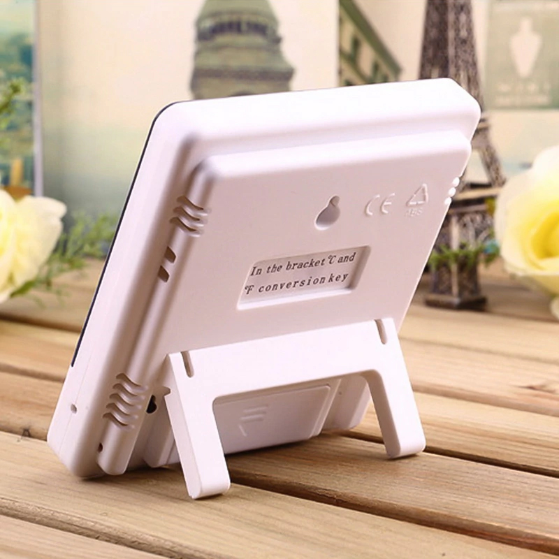 DIGITÁLNÍ POKOJOVÝ TEPLOMĚR,VLHKOMĚR,BUDÍK