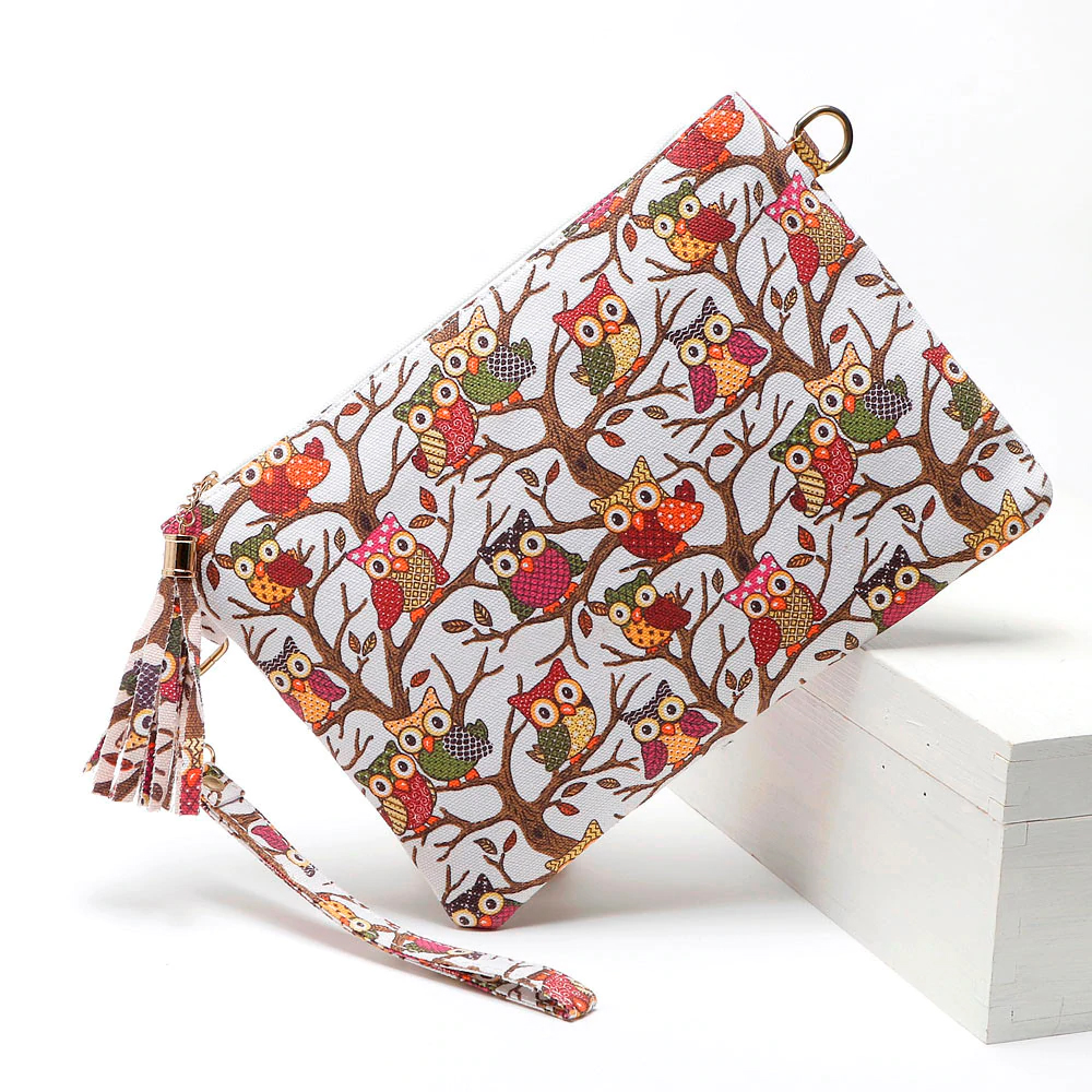 PLÁTĚNÁ KABELKA PŘES RAMENO SOVIČKY