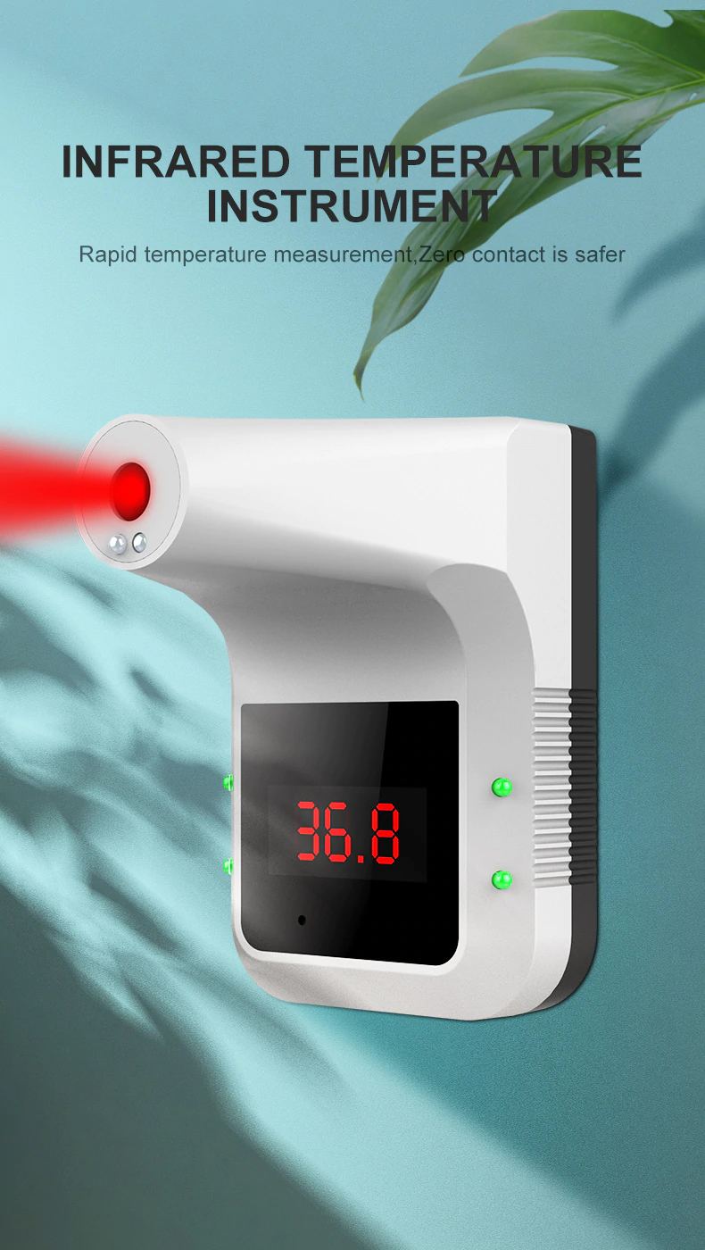 INFRAČERVENÝ NÁSTĚNNÝ BEZKONTAKTNÍ TEPLOMĚR