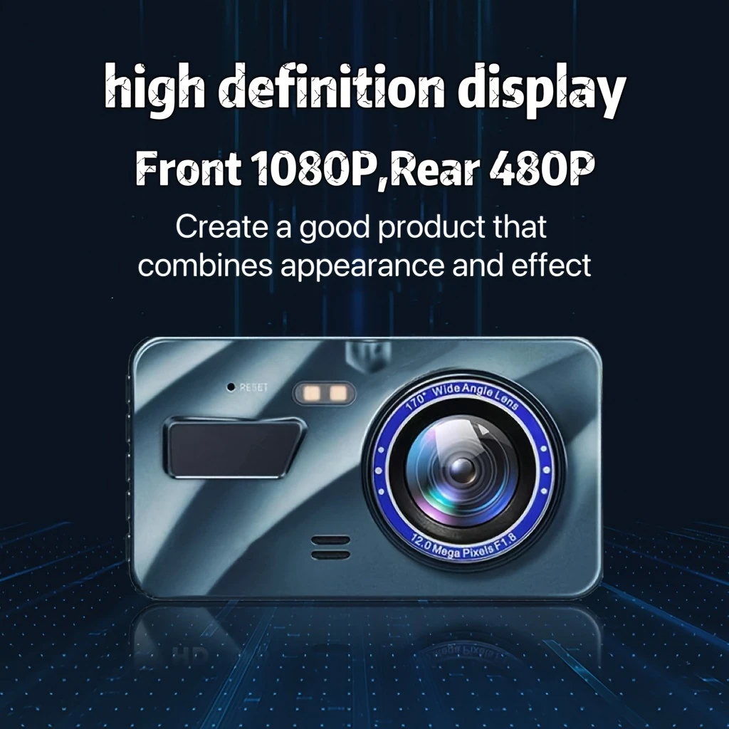 Nová dotyková nahrávací dual KAMERA - REKORDÉR