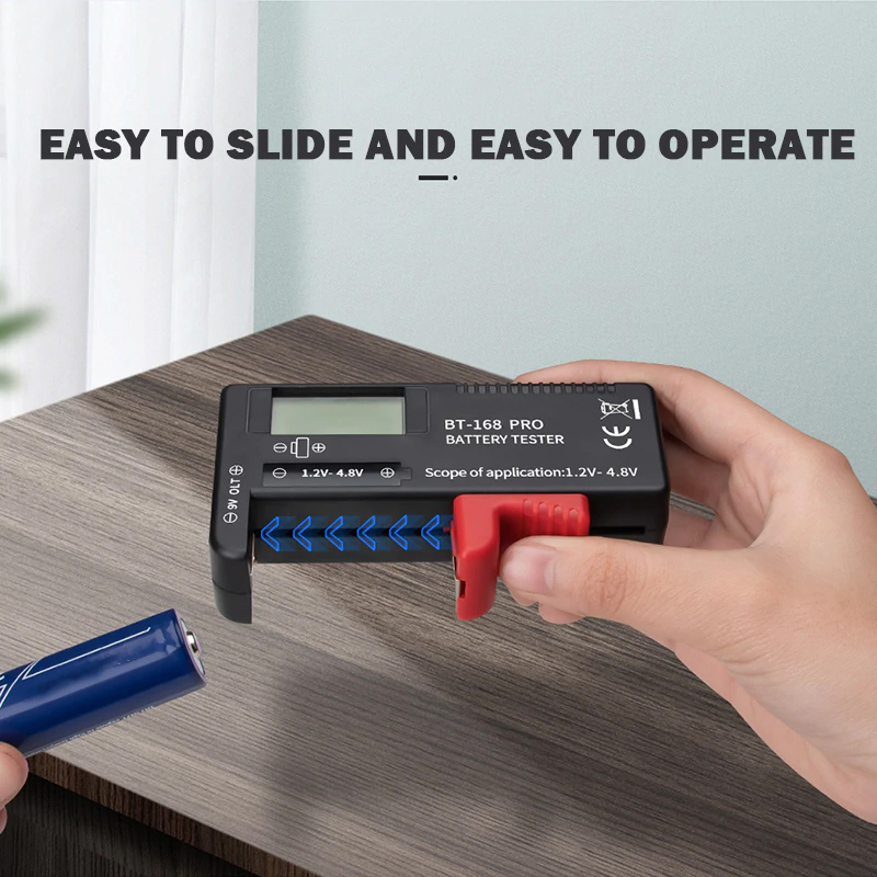 PŘENOSNÝ DIGITÁLNÍ TESTER BATERIÍ