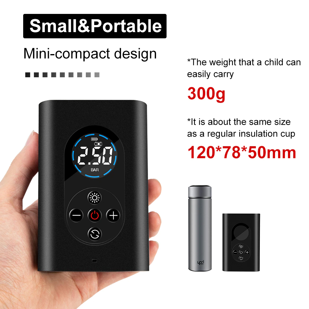 PŘENOSNÝ DIGITÁLNÍ KOMPRESOR