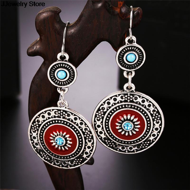 VINTAGE  NÁUŠNICE ETNICKÝ STAROŽITNÝ STYL