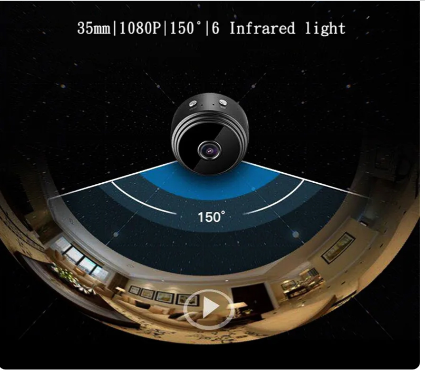 MINI KAMERA HD1080P WIFI