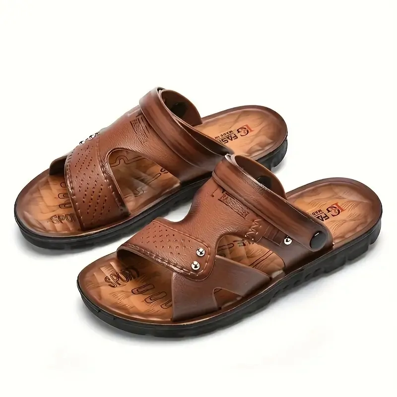 Pánské jednobarevné SANDÁLY.