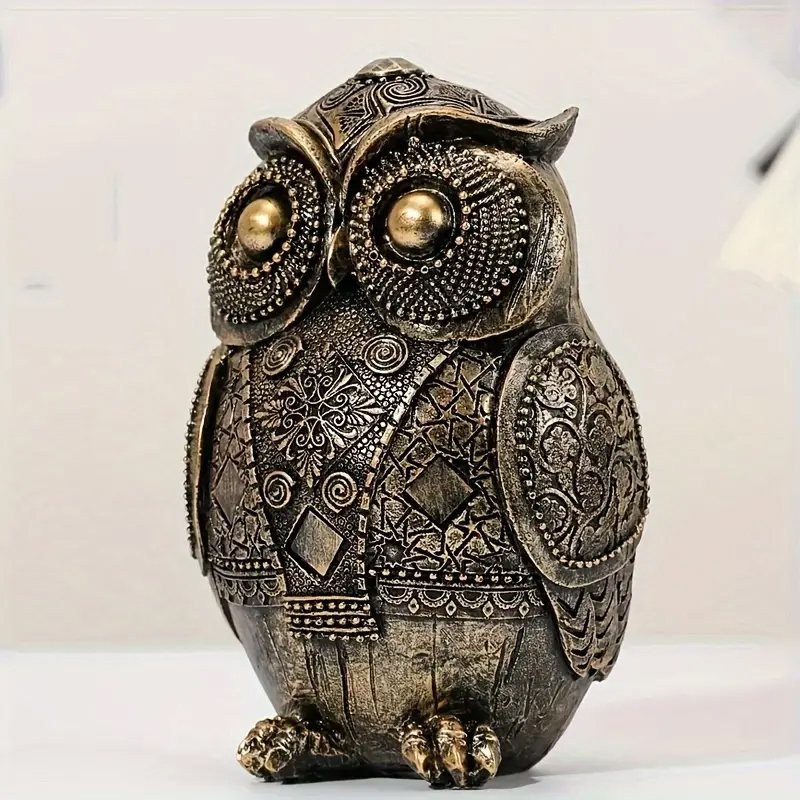 Okouzlující Vintage Figurka SOVY