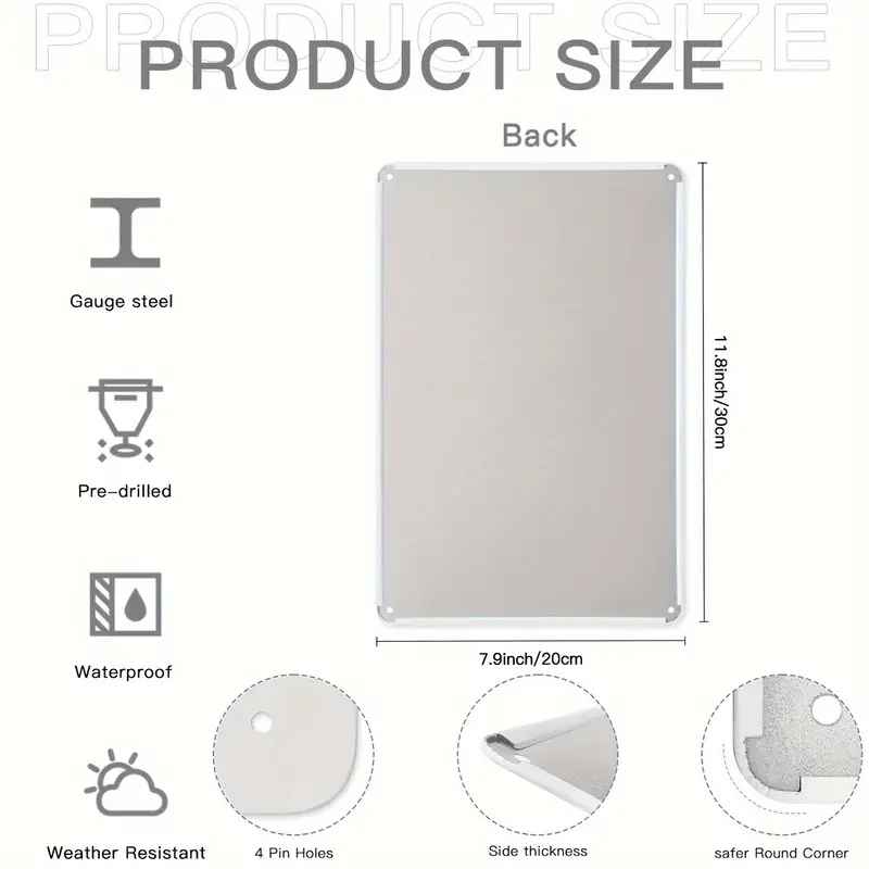  Vintage plechová  CEDULE  Kočka & Káva 