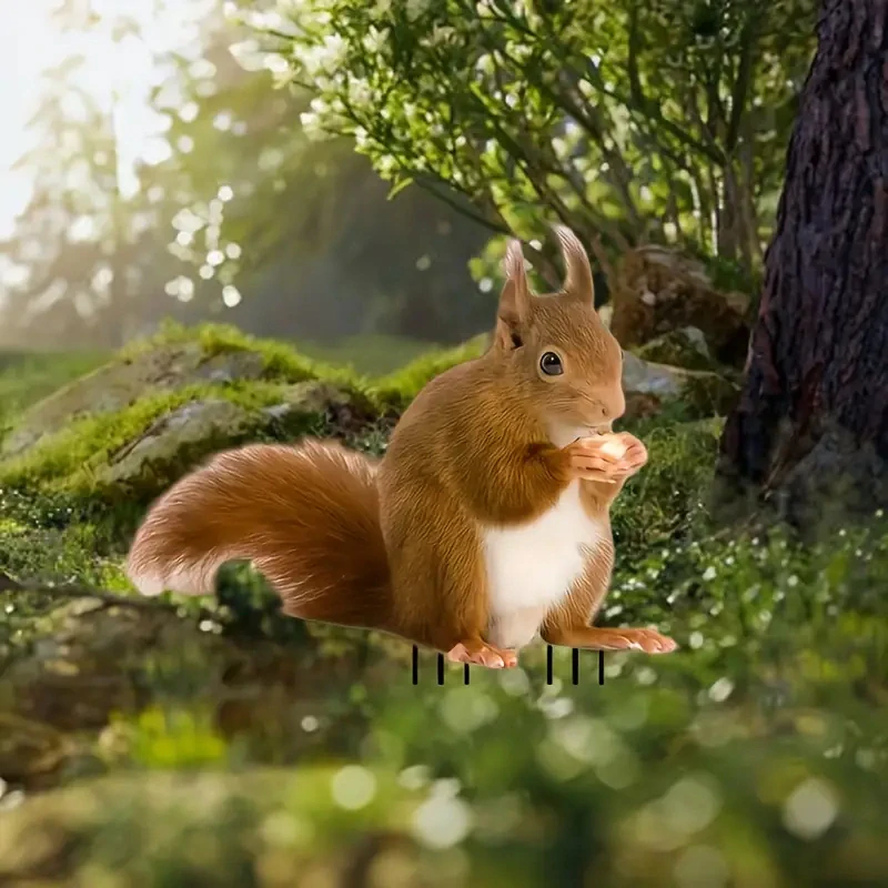 Roztomilá akrylová zahradní DEKORACE VEVEŘICE