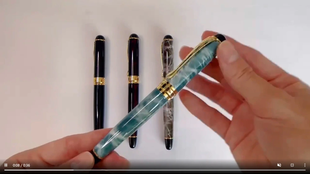 Luxusní kovové PLNICÍ PERO