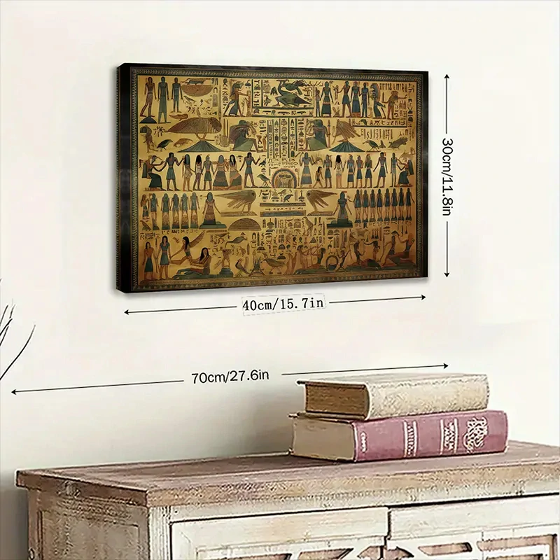 Krásné RETRO PLÁTNO - EGYPT