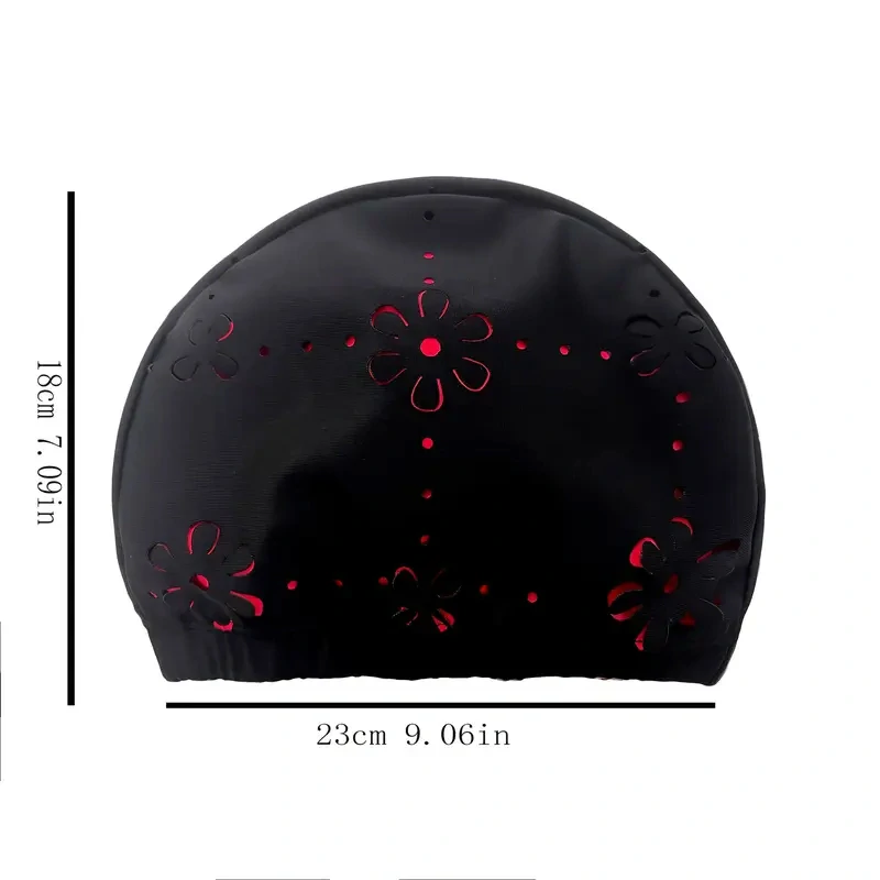 Květinový vzor PLAVECKÁ ČEPICE pro ženy