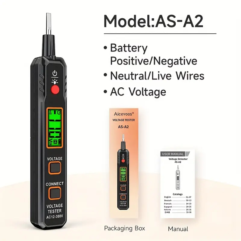 Indukovaný elektronický TESTER NAPĚTÍ 