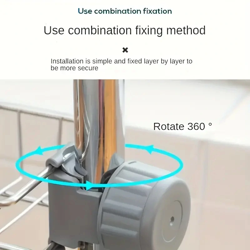 Rychleupínací praktický SUŠÁK - DRŽÁK na DŘEZ