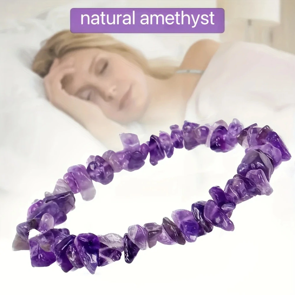 Přírodní Ametystový Nepravidelný NÁRAMEK