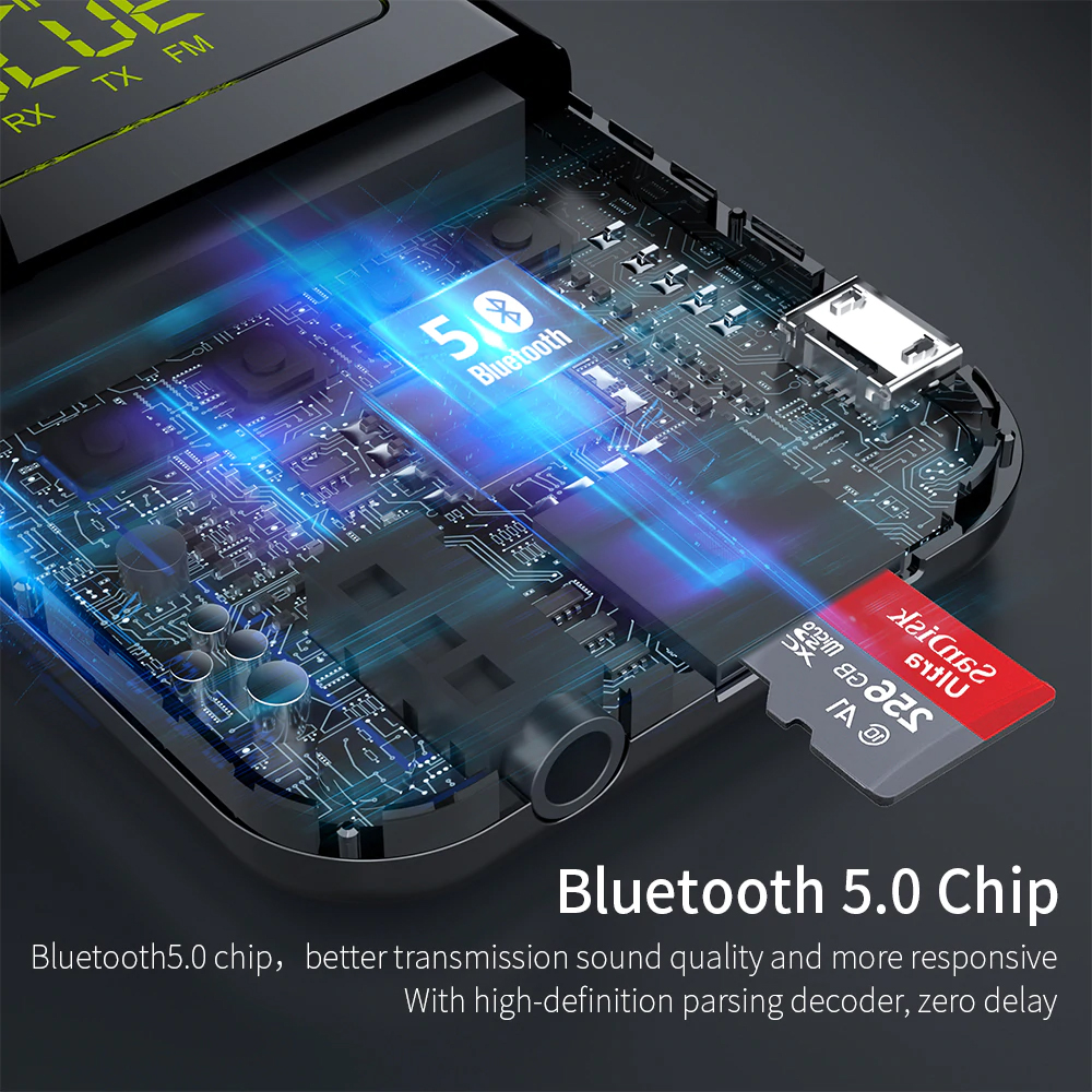 DIGITÁLNÍ BLUETOOTH ADAPTÉR LCD DISPLAY