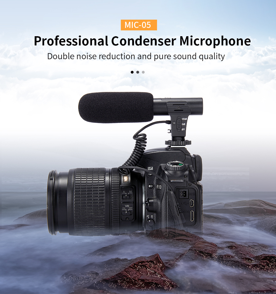 Záznamový MIKROFON se STOJANEM