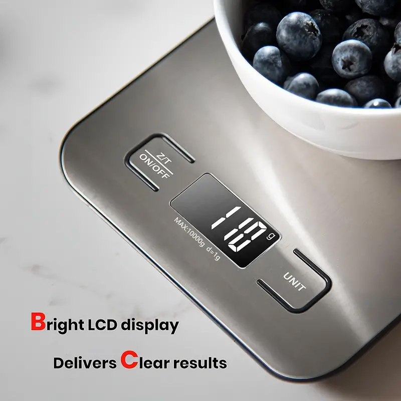 Přesná Digitální Kuchyňská VÁHA Kapacita 3kg