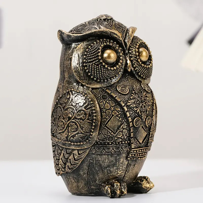 Okouzlující Vintage Figurka SOVY