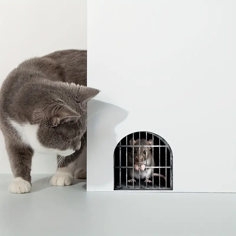 Rozkošná dekorace MYŠÍ DÍRA s MYŠÍ 