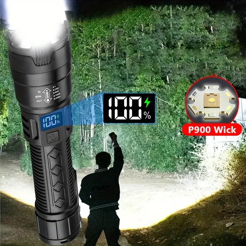 Taktická nabíjecí LED BATERKA