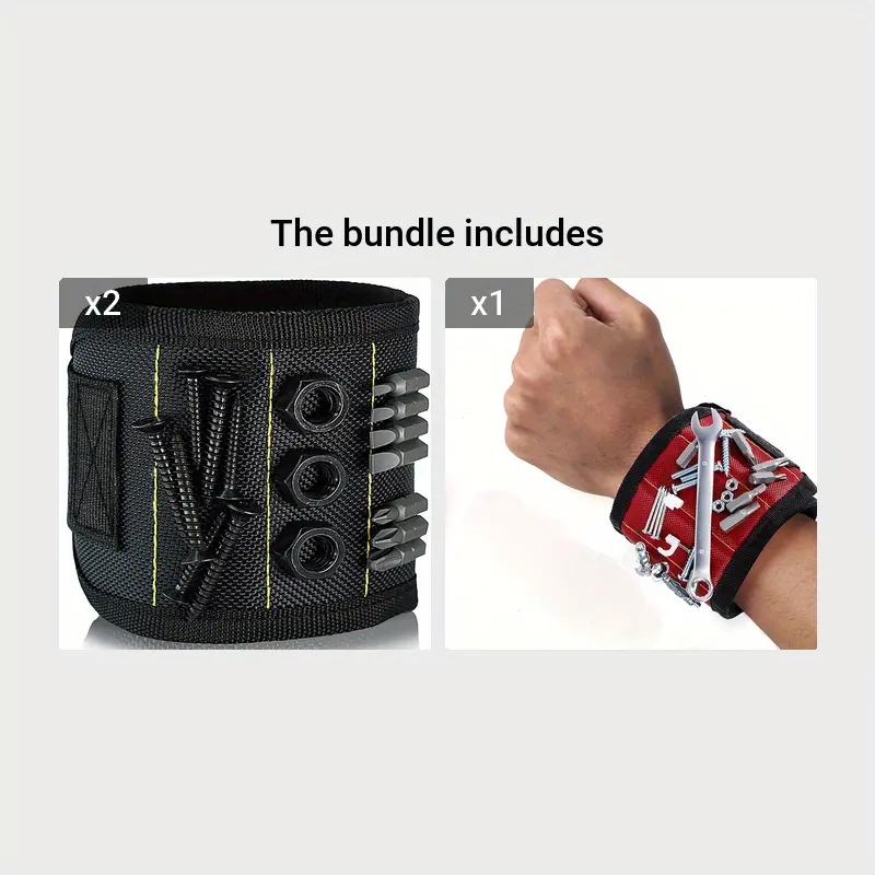 Magnetický DRŽÁK na NÁŘADÍ na zápěst