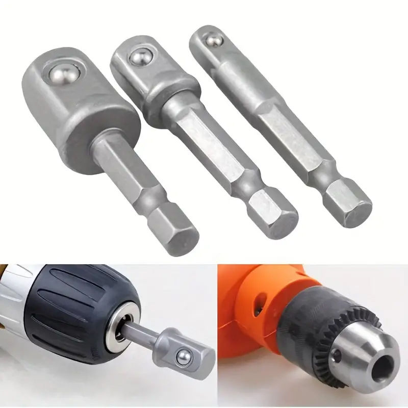 SADA 3 redukcí Prodloužení nástrčných klíčů.