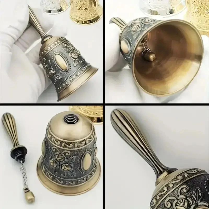 Vintage mosazný ZVONEK