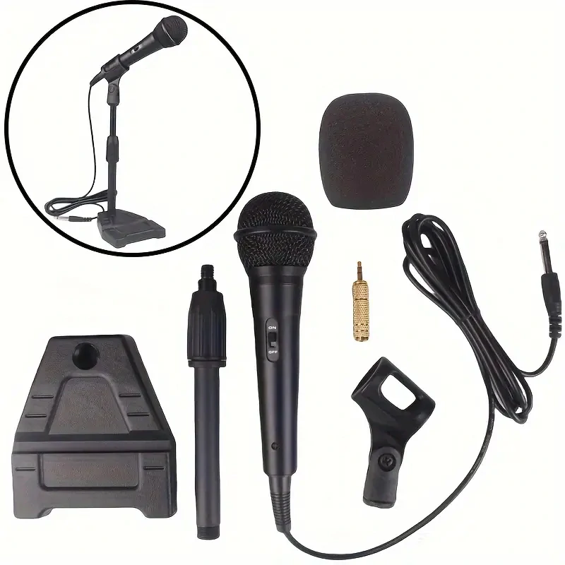 Profesionální kabelový dynamický kondenzátorový MIKROFON