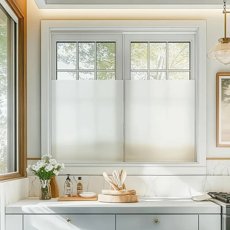 Okenní neprůhledná FOLIE - DEKORACE Velikost:60x200cm