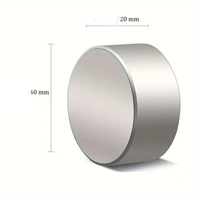 SUPERSILNÝ a SUPERVELKÝ NEYODYMOVÝ MAGNET 20x40mm