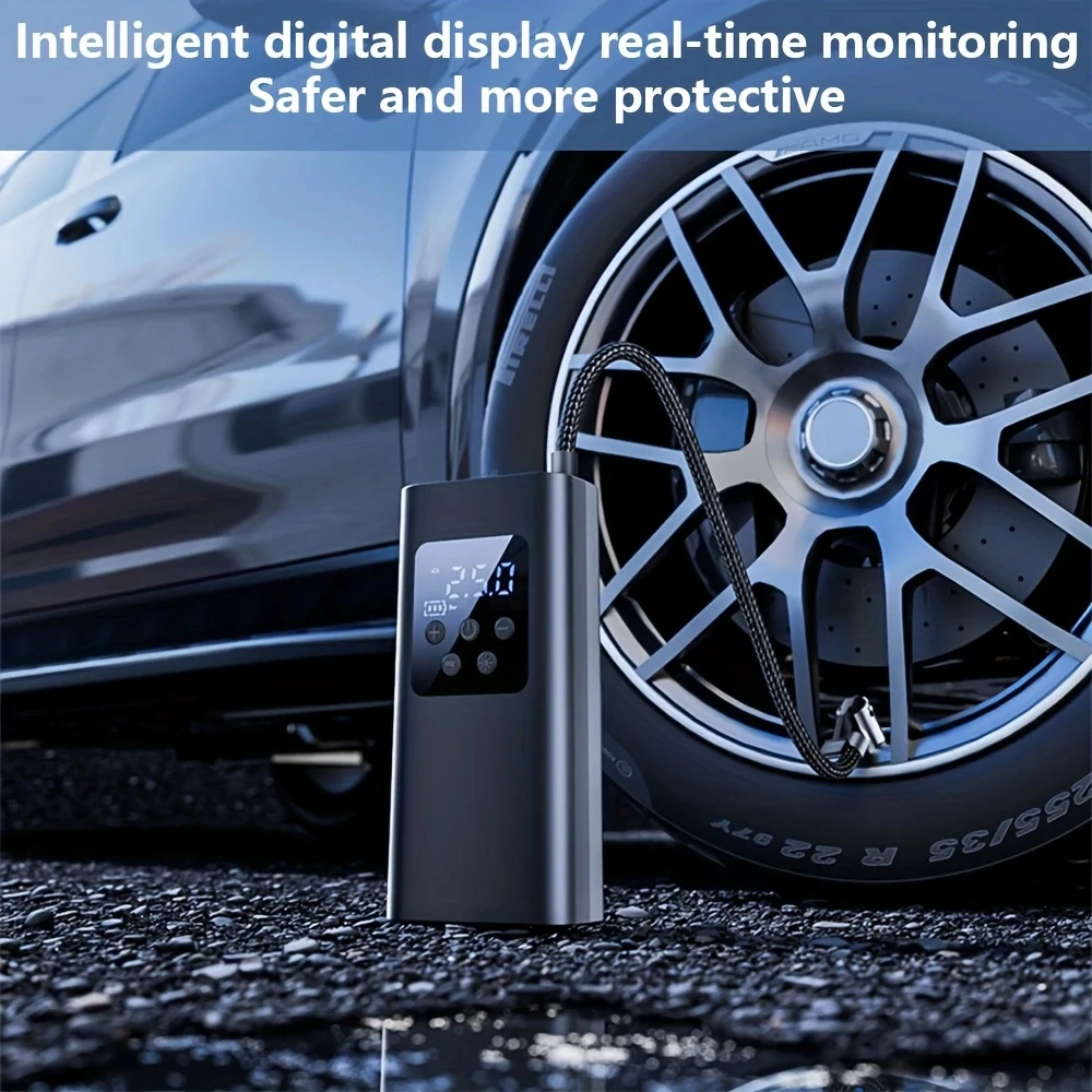 Přenosný KOMPRESOR pro nafukování pneumatik