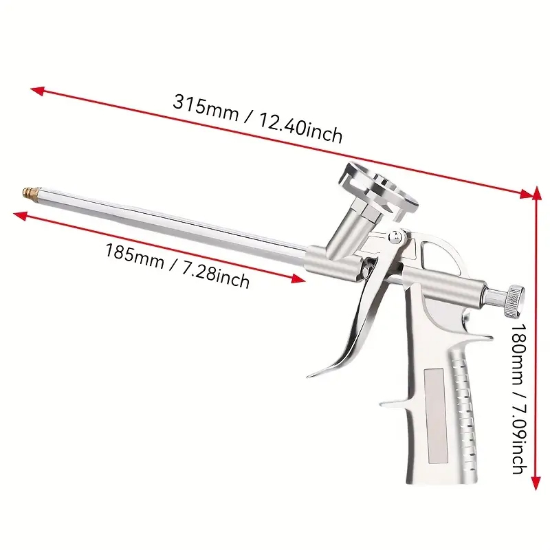 Celokovová PISTOLE na MONTÁŽNÍ PĚNU