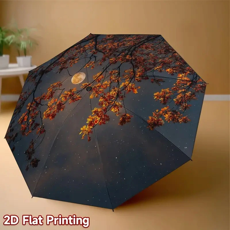 Stylový DEŠTNÍK & SLUNEČNÍK KVĚTY