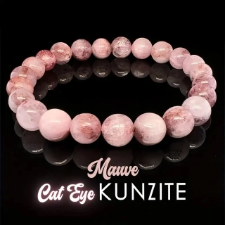 NÁRAMEK z přírodních KAMENŮ duchovní kámen KUNZIT