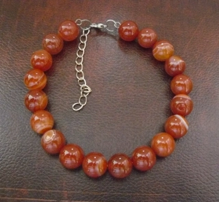 Krásný NÁRAMEK Přírodní kamínky ACHÁT