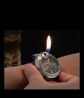 Unikátní Originální HODINKY ZAPALOVAČ