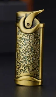 Luxusní retro kovový ZAPALOVAČ