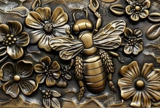 Krásná DEKORACE VČELA